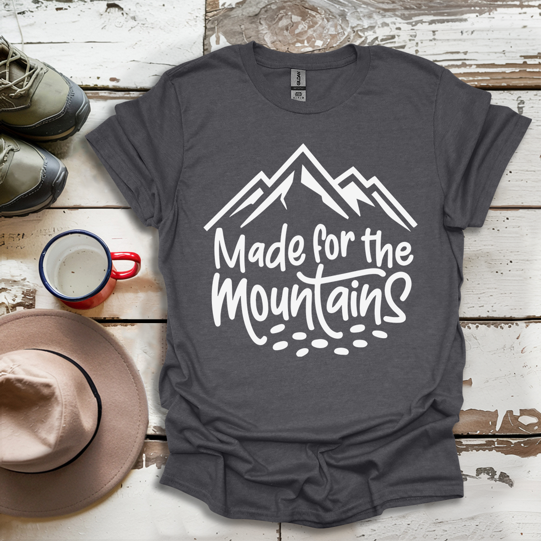 Hiking Outdoor Nature Made For The Mountains V8 T-Shirt