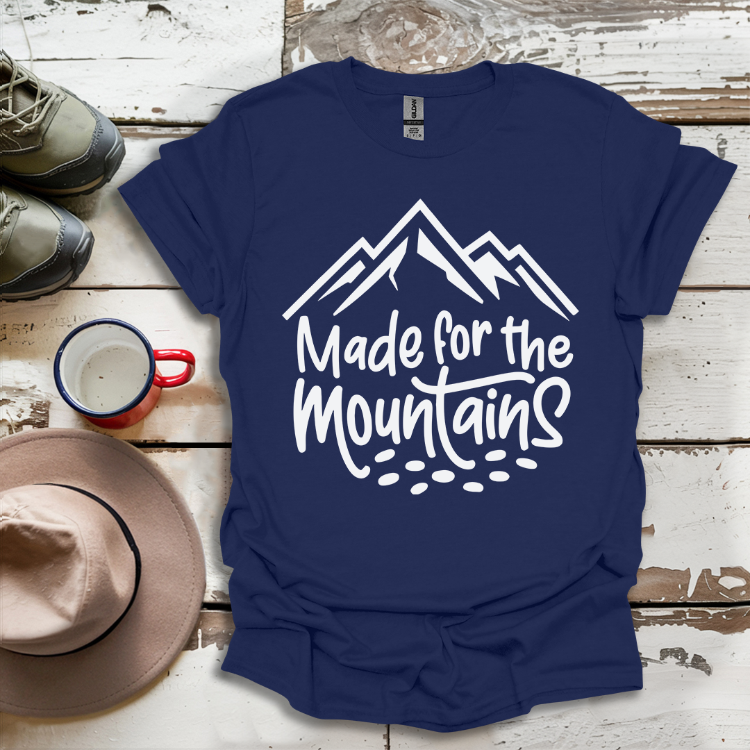 Hiking Outdoor Nature Made For The Mountains V8 T-Shirt