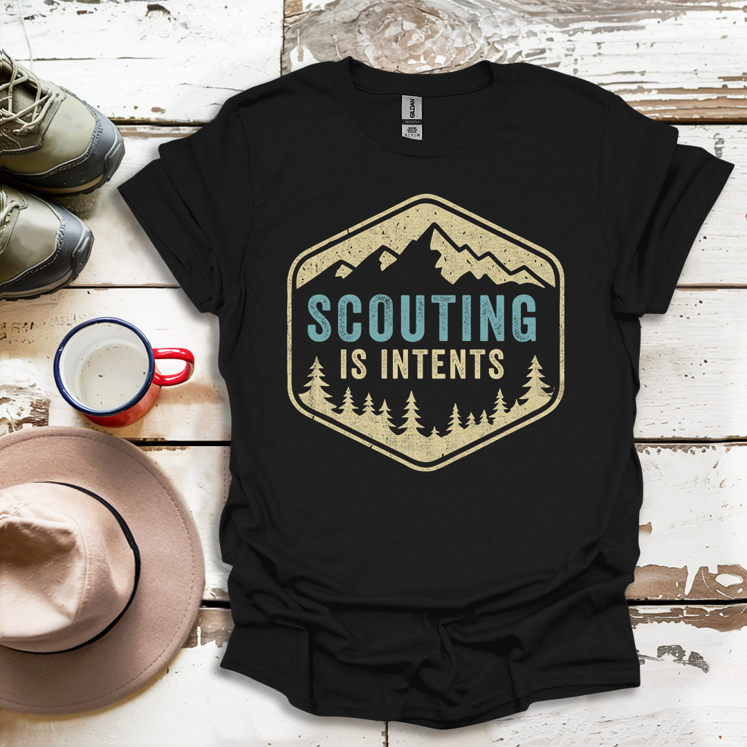 Hiking Outdoor Nature  Scouting Is Intents V2 T-Shirt
