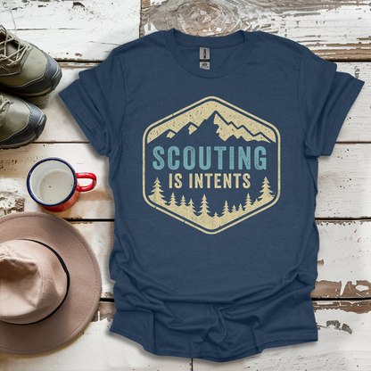 Hiking Outdoor Nature  Scouting Is Intents V2 T-Shirt