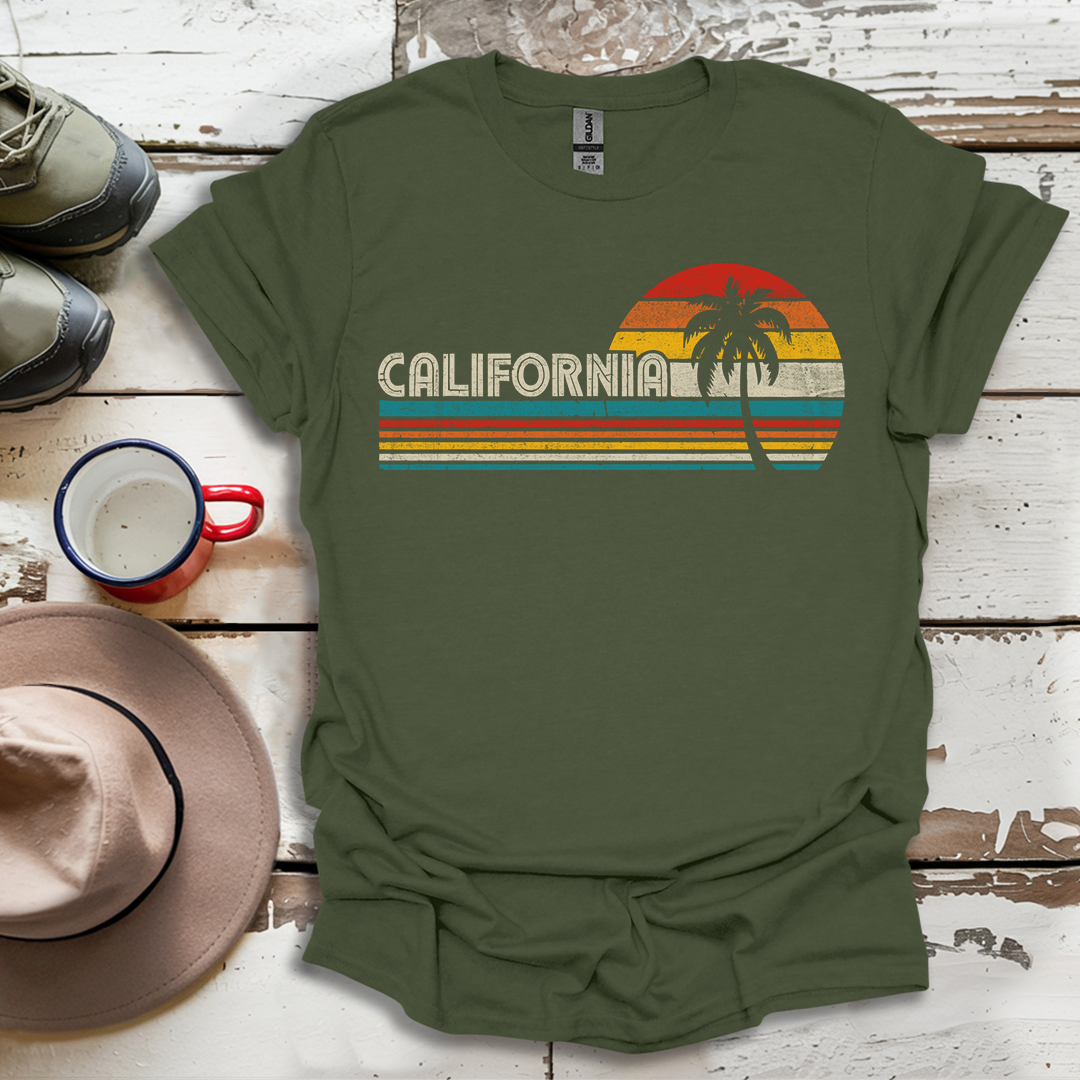 California Retro Vintage T-Shirt