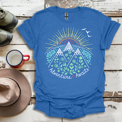 Adeventure Awaits outdoor V7 T-Shirt