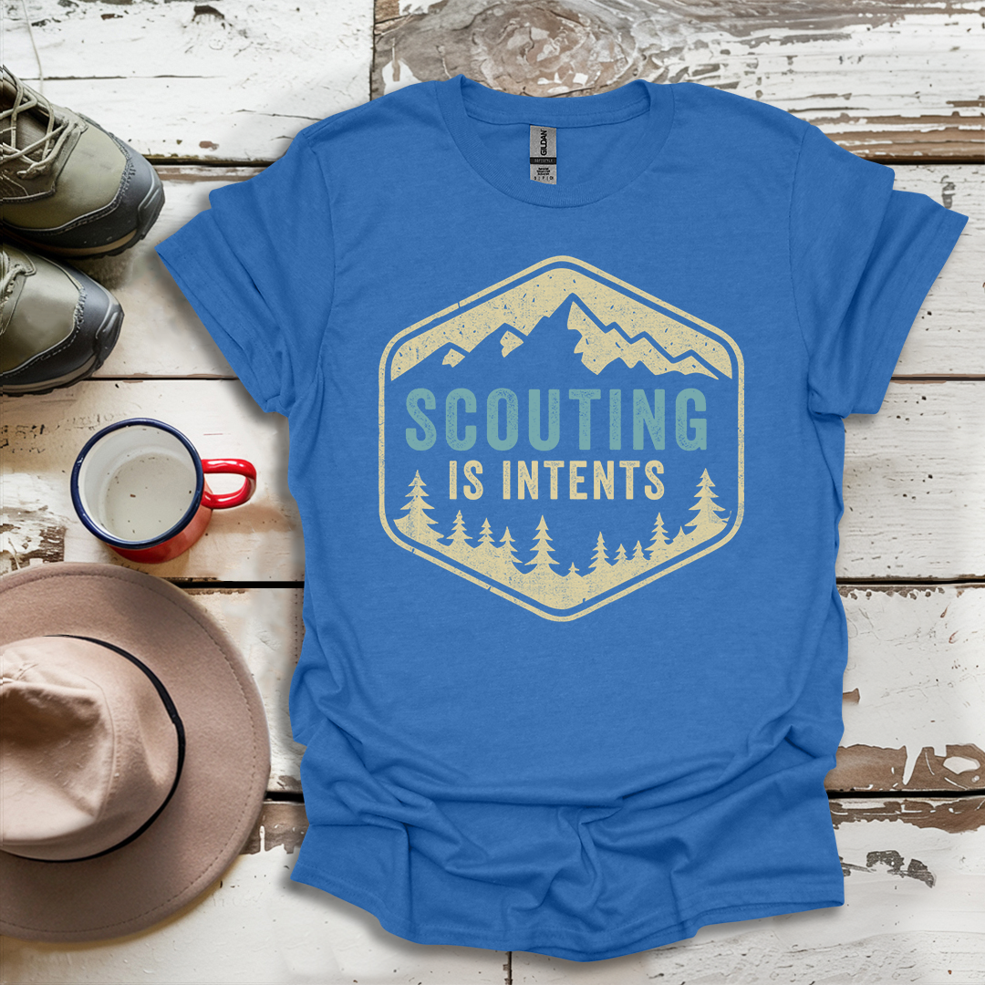 Hiking Outdoor Nature  Scouting Is Intents V2 T-Shirt