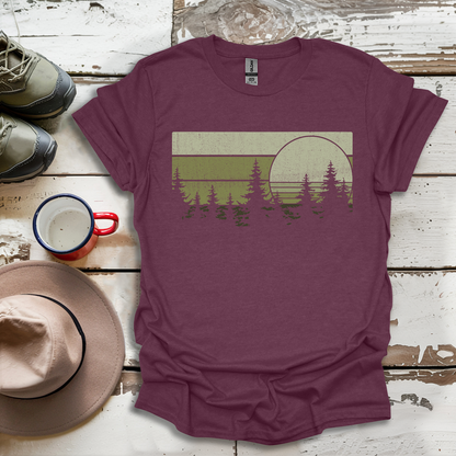 Outdoor Forest Trees Nature Wildlife V1 T-Shirt
