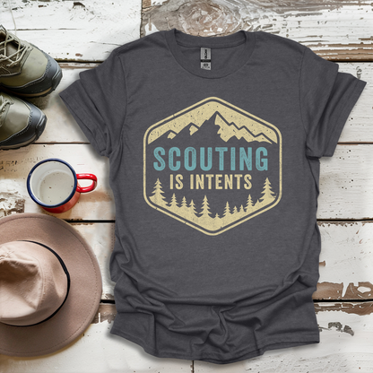 Hiking Outdoor Nature  Scouting Is Intents V2 T-Shirt
