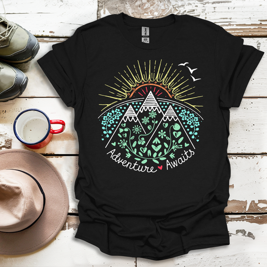 Adeventure Awaits outdoor V7 T-Shirt