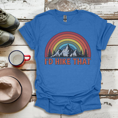 Retro Vinatge Outdoor Nature I'd Hike That V2 T-Shirt