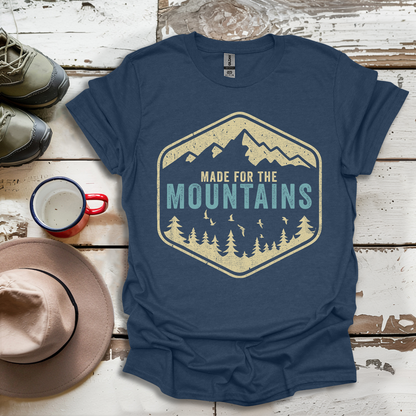 Hiking Outdoor Nature Made For The Mountains V2 T-Shirt