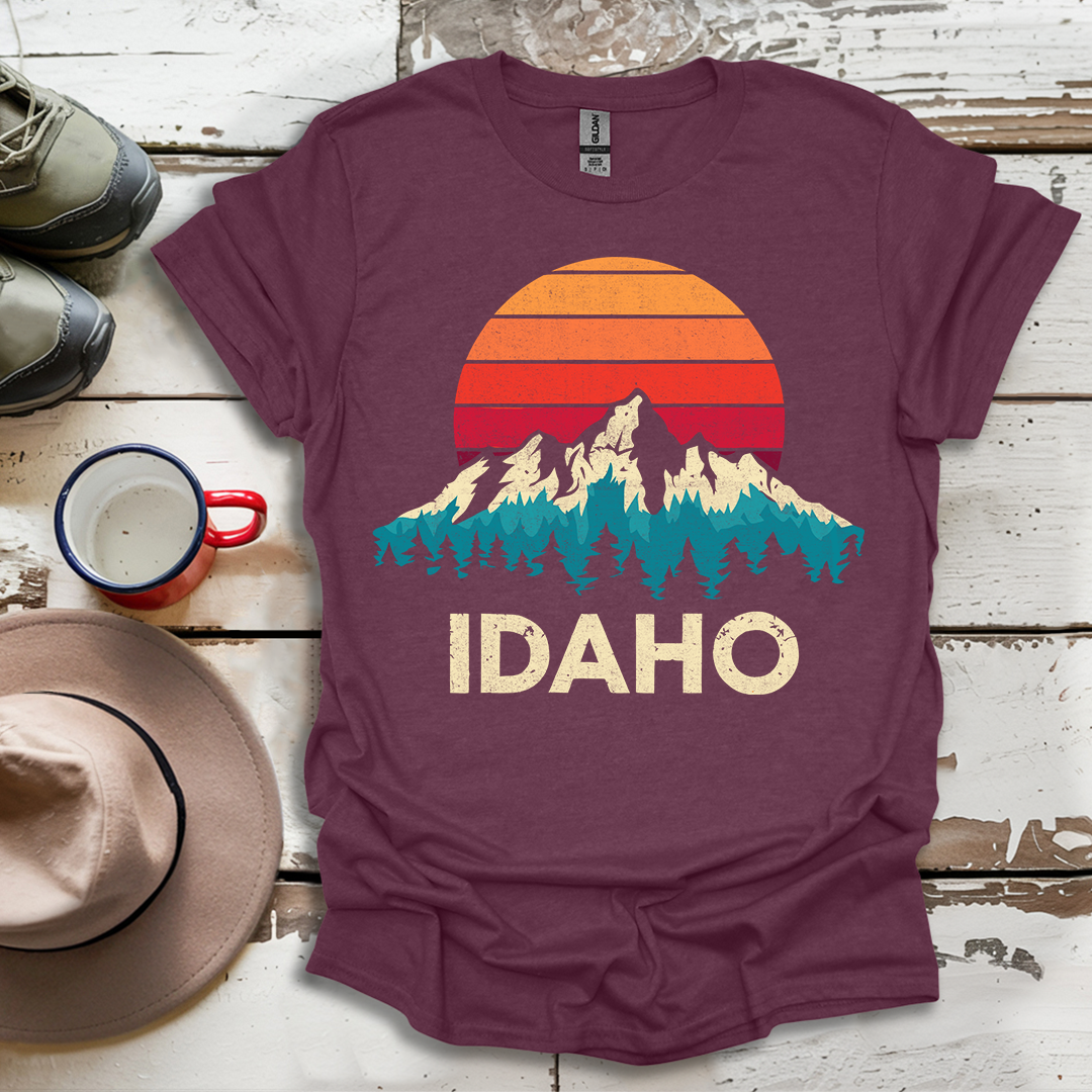IDAHO Retro Vintage V2 T-Shirt