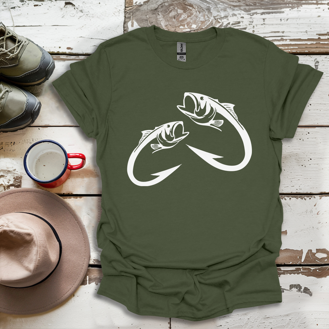Outdoor Forest Nature Wildlife Fisherman V2 T-Shirt