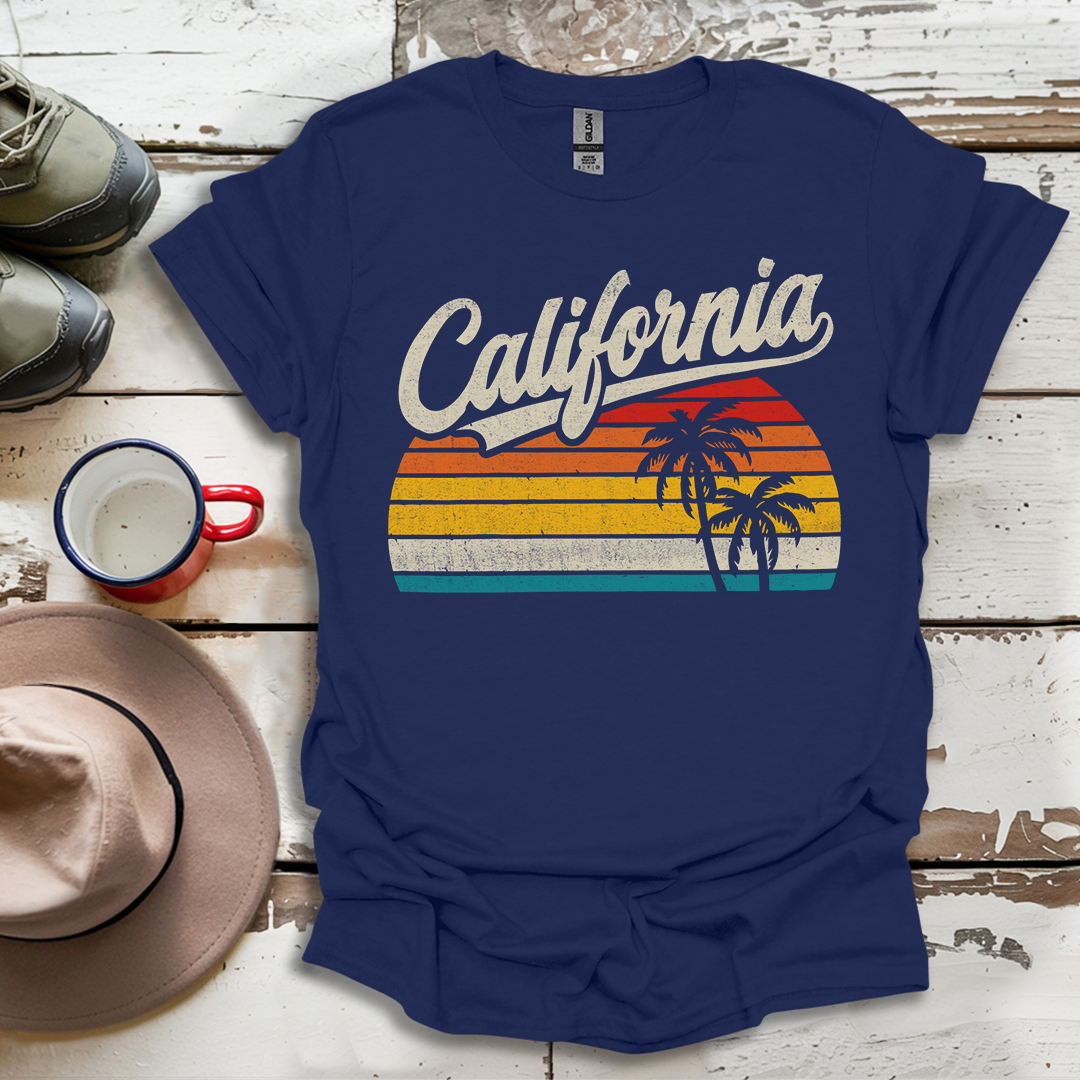 California Retro Vintage V2 T-Shirt