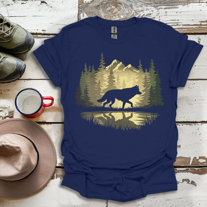 Graphic Wolf Nature Outdoor V2 T-Shirt