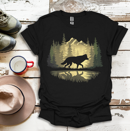 Graphic Wolf Nature Outdoor V2 T-Shirt