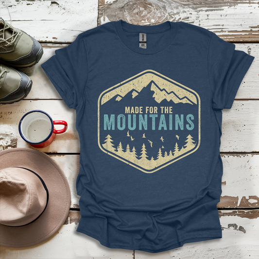 Hiking Outdoor Nature Made For The Mountains V2 T-Shirt