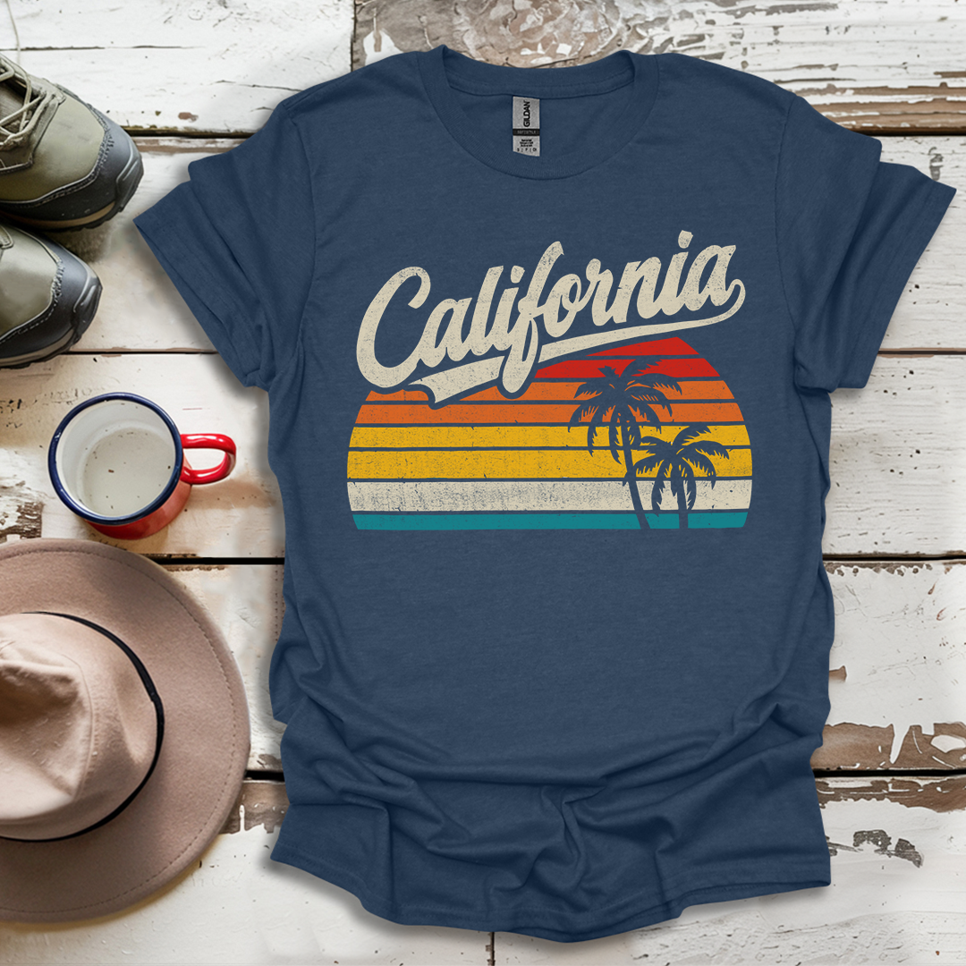 California Retro Vintage V2 T-Shirt