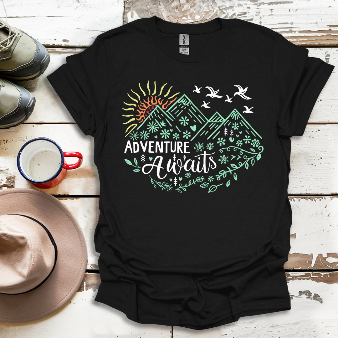 Adeventure Awaits outdoor V6 T-Shirt
