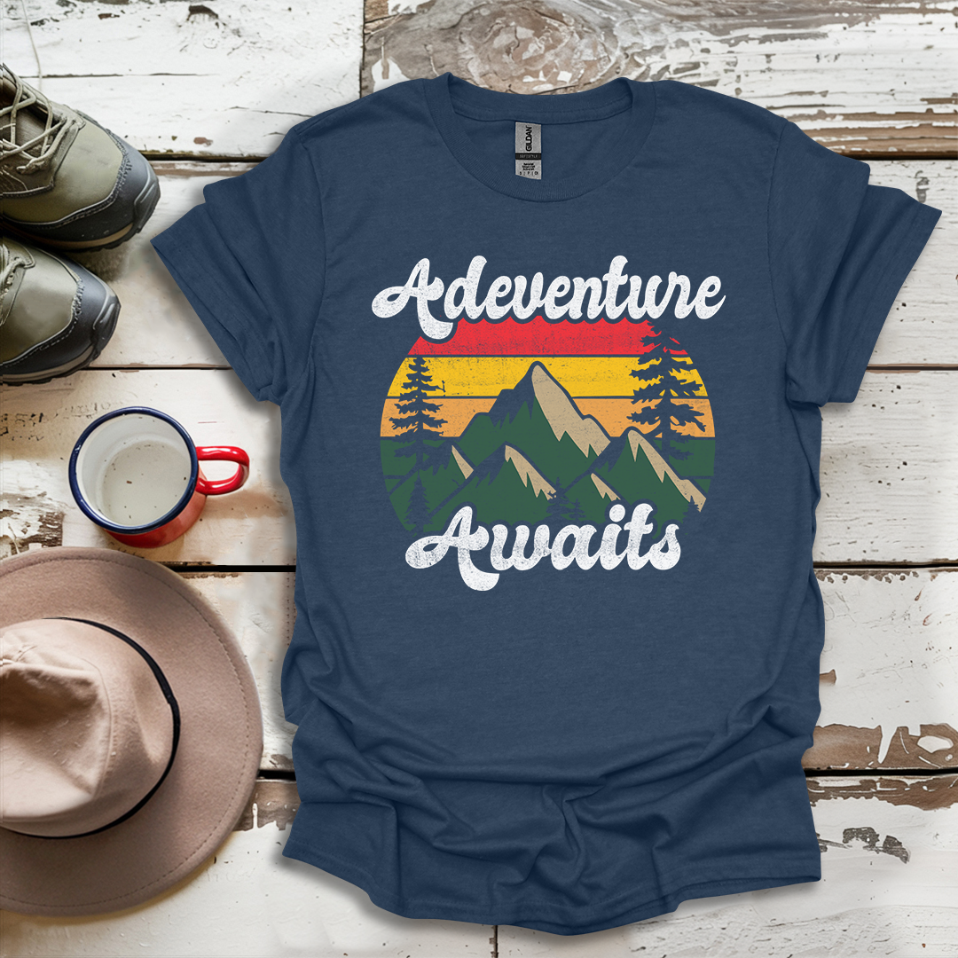 Adeventure Awaits outdoor V4 T-Shirt