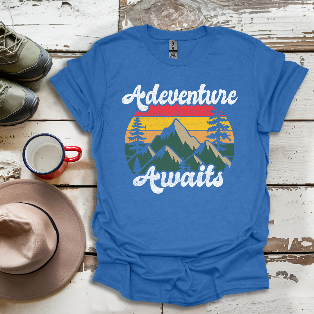 Adeventure Awaits outdoor V4 T-Shirt
