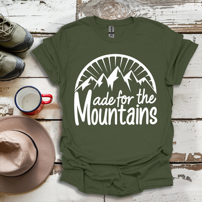 Hiking Outdoor Nature Made For The Mountains V6 T-Shirt