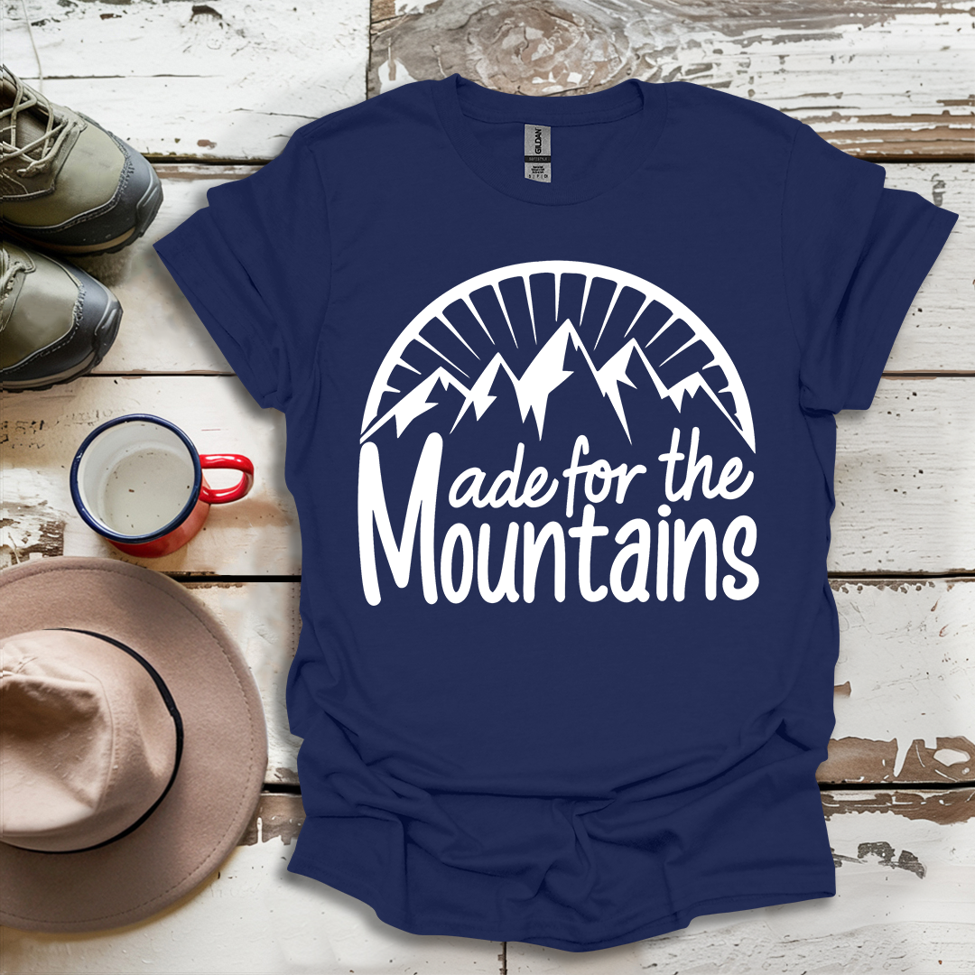 Hiking Outdoor Nature Made For The Mountains V6 T-Shirt