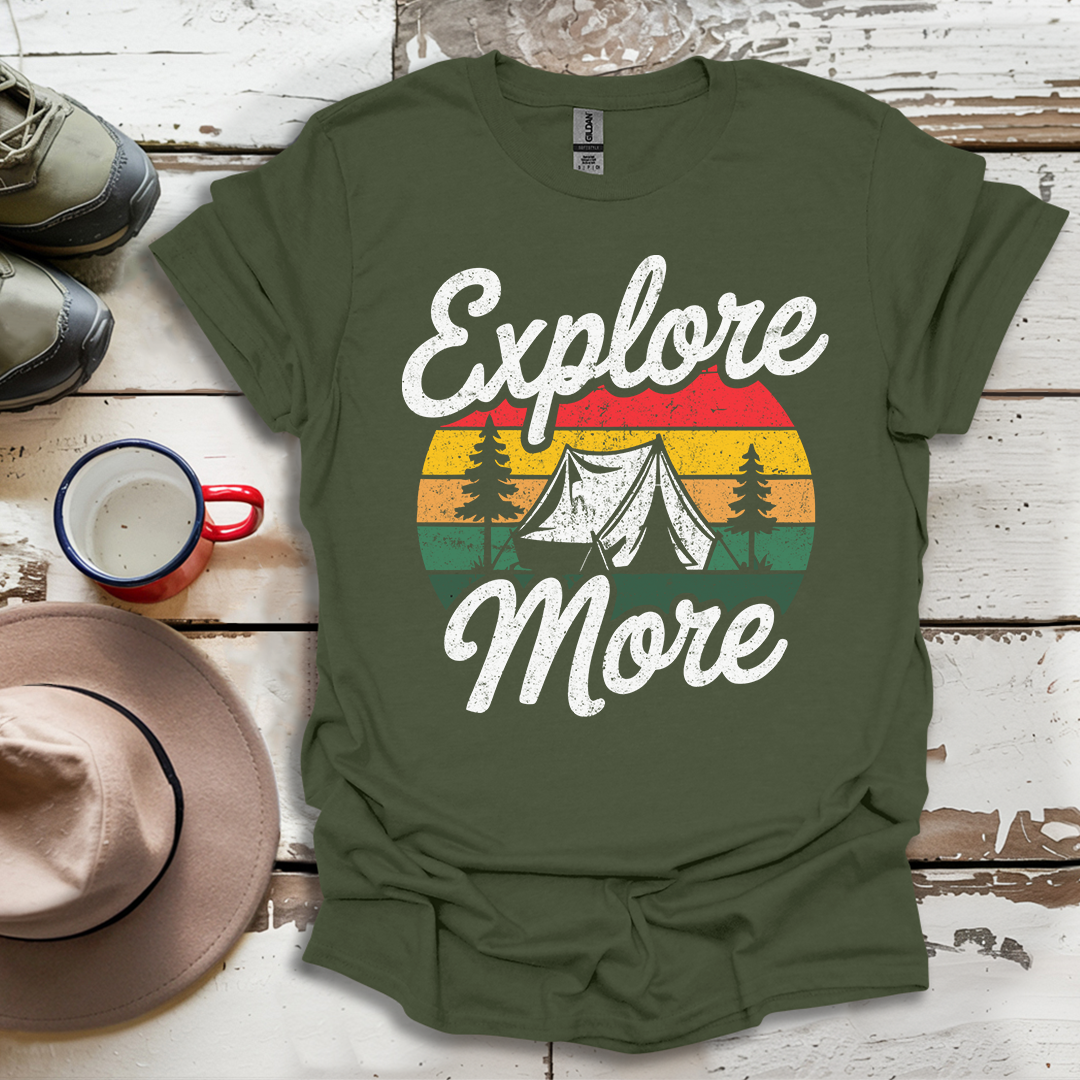 Explore More Retro Vintage V1 T-Shirt