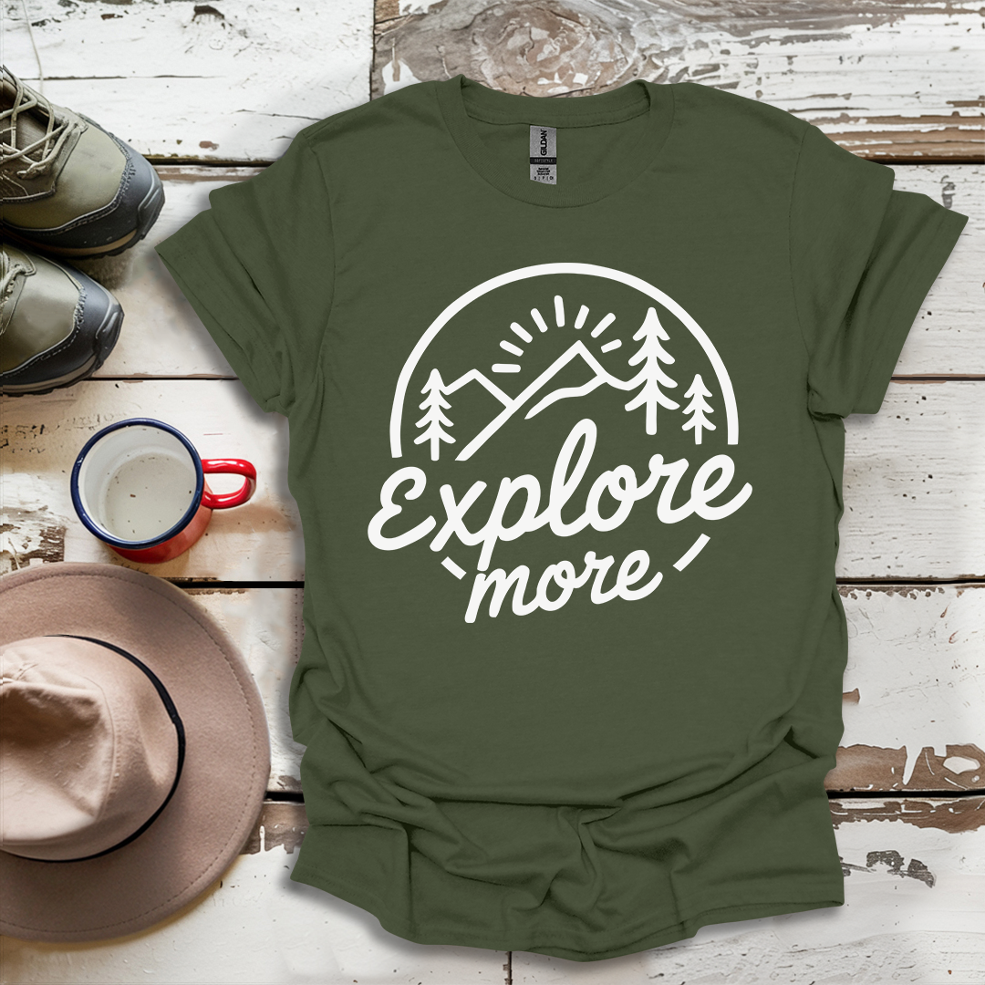 Explore More Retro Vinatge V7 T-Shirt