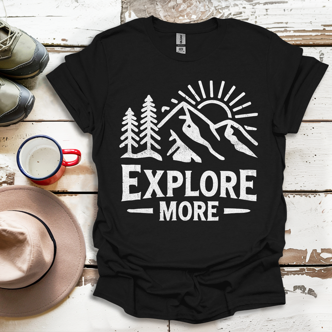 Explore More Retro Vinatge V4 T-Shirt