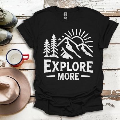 Explore More Retro Vinatge V4 T-Shirt