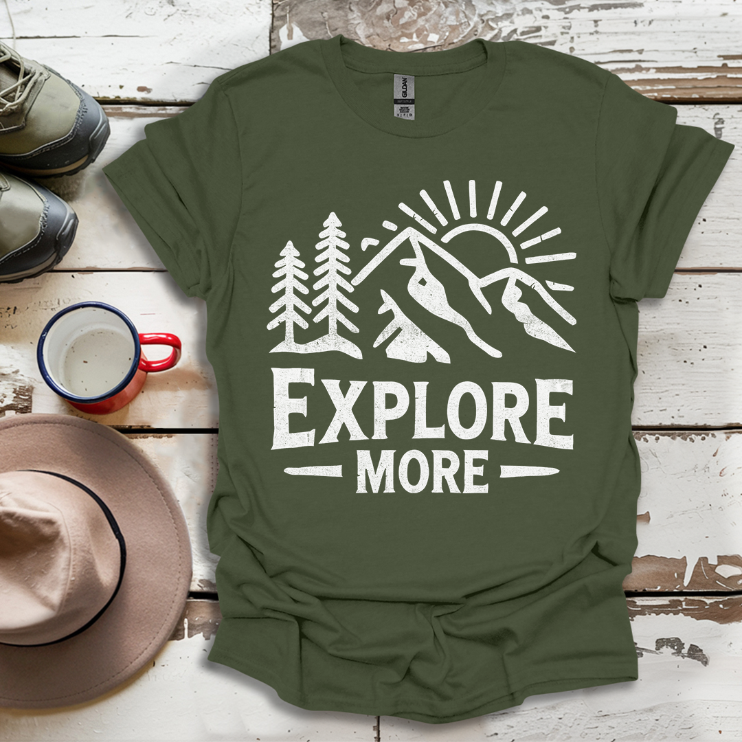 Explore More Retro Vinatge V4 T-Shirt