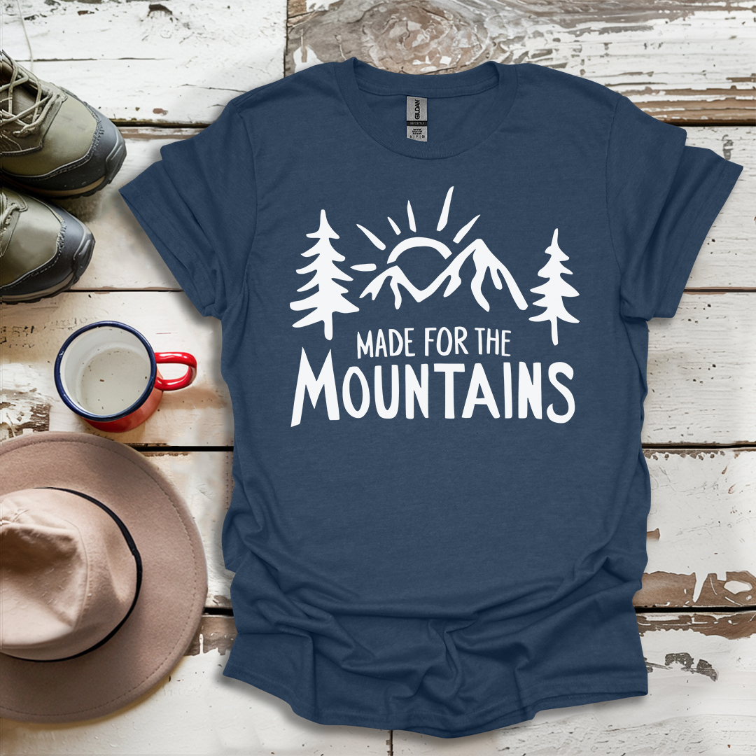 Hiking Outdoor Nature Made For The Mountains V9 T-Shirt