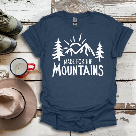 Hiking Outdoor Nature Made For The Mountains V9 T-Shirt