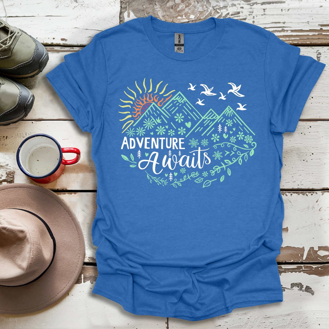 Adeventure Awaits outdoor V6 T-Shirt