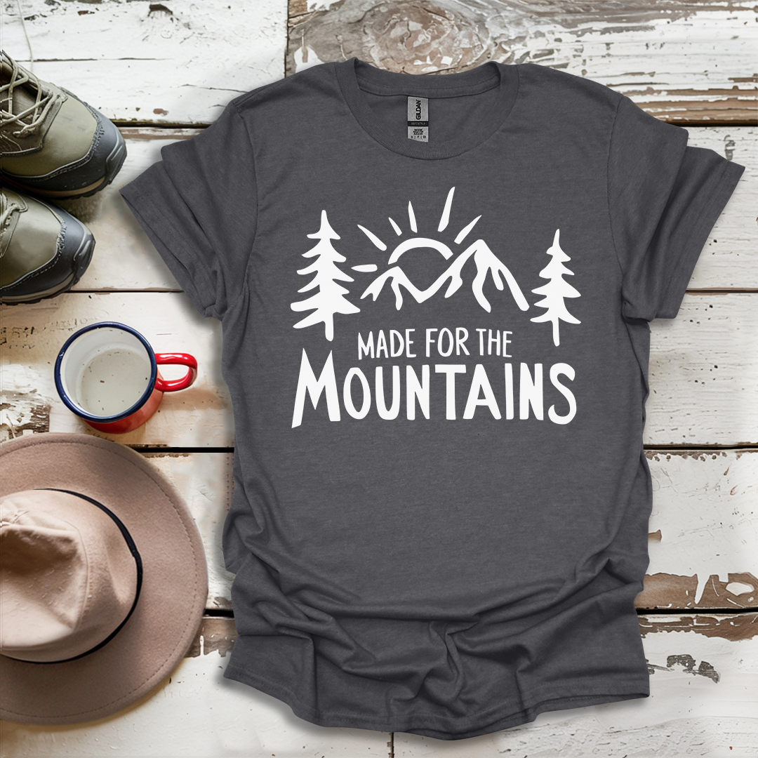 Hiking Outdoor Nature Made For The Mountains V9 T-Shirt