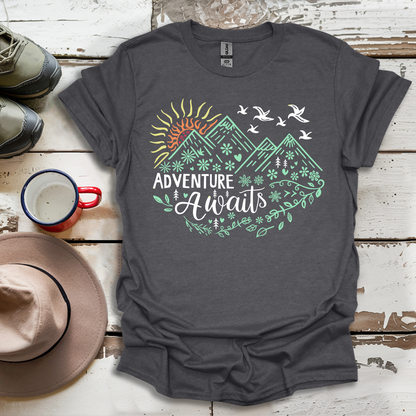 Adeventure Awaits outdoor V6 T-Shirt