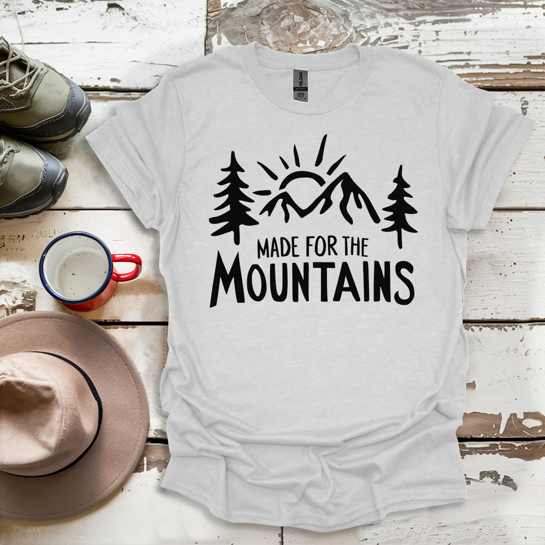 Hiking Outdoor Nature Made For The Mountains V9 T-Shirt