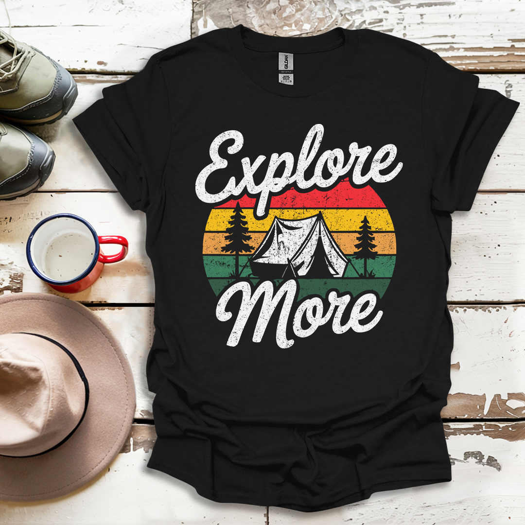 Explore More Retro Vintage V1 T-Shirt