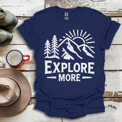 Explore More Retro Vinatge V4 T-Shirt