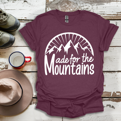 Hiking Outdoor Nature Made For The Mountains V6 T-Shirt