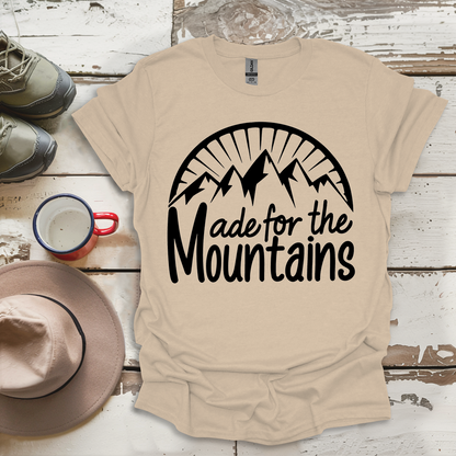 Hiking Outdoor Nature Made For The Mountains V6 T-Shirt
