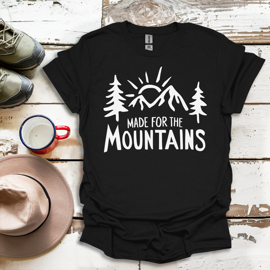 Hiking Outdoor Nature Made For The Mountains V9 T-Shirt