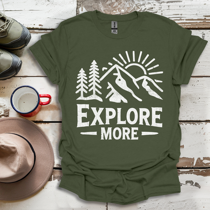 Explore More Retro Vinatge V4 T-Shirt