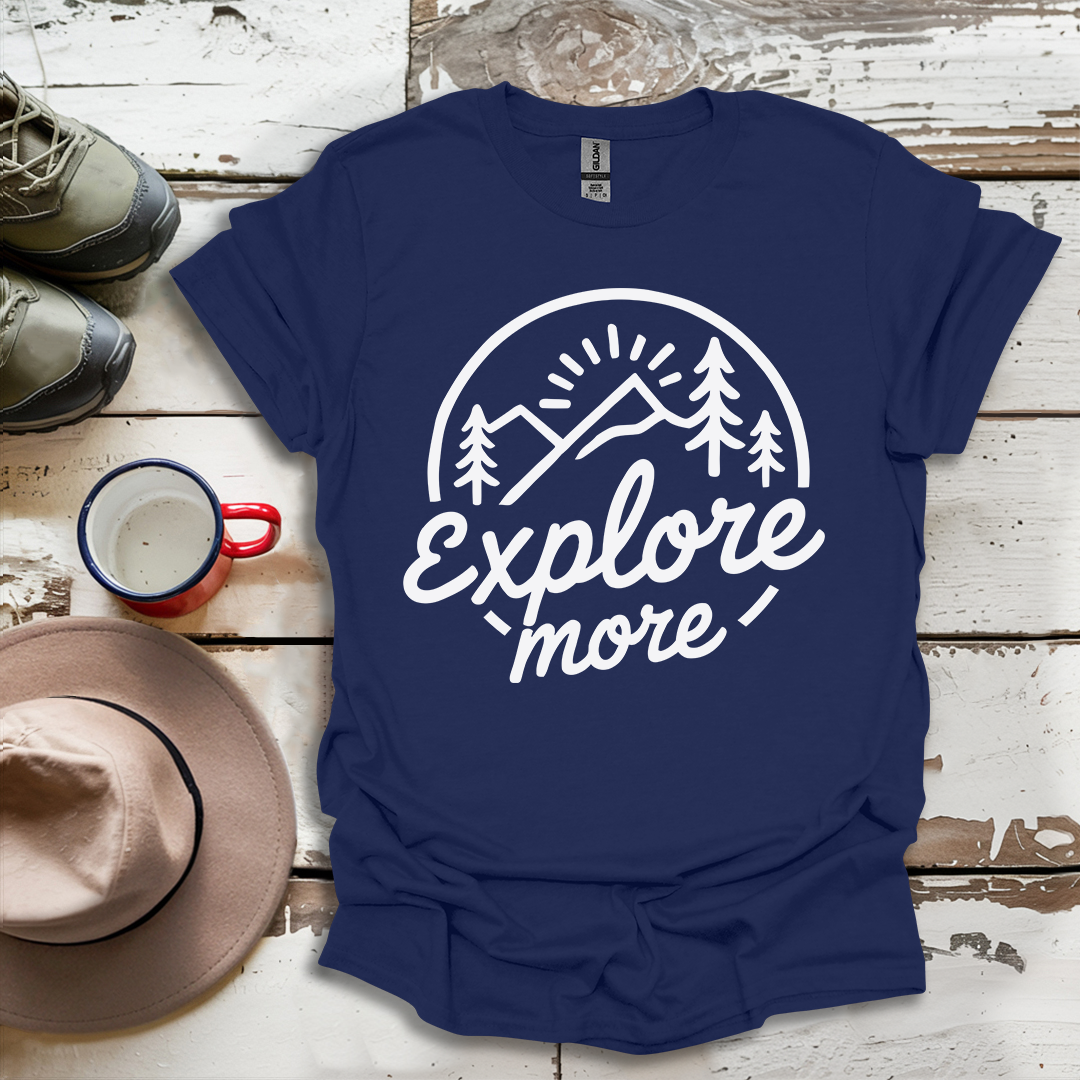 Explore More Retro Vinatge V7 T-Shirt