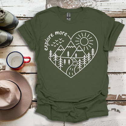 Explore More Retro Vintage V3 T-Shirt