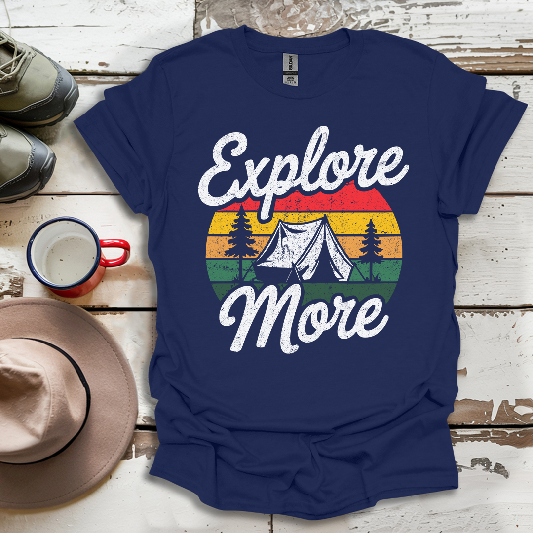 Explore More Retro Vintage V1 T-Shirt