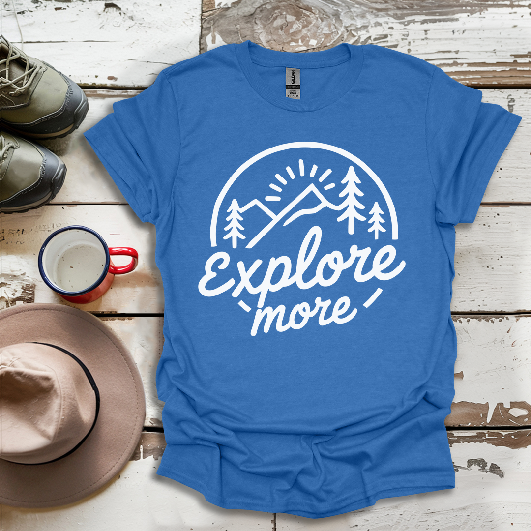 Explore More Retro Vinatge V7 T-Shirt