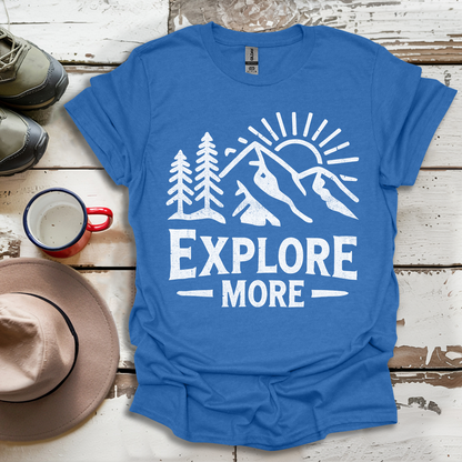 Explore More Retro Vinatge V4 T-Shirt