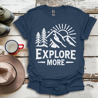 Explore More Retro Vinatge V4 T-Shirt