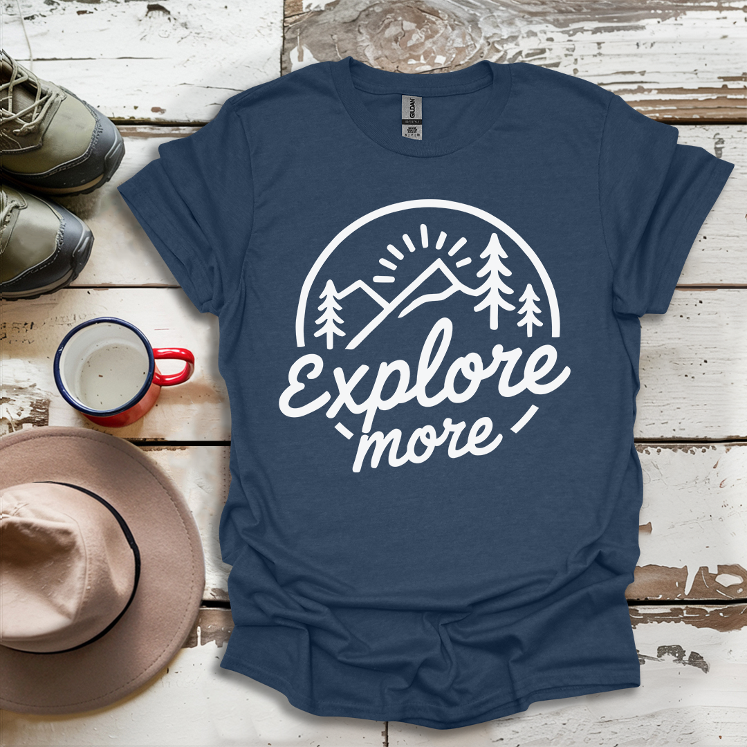 Explore More Retro Vinatge V7 T-Shirt