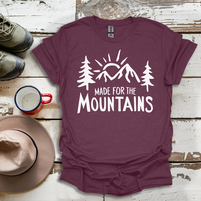 Hiking Outdoor Nature Made For The Mountains V9 T-Shirt