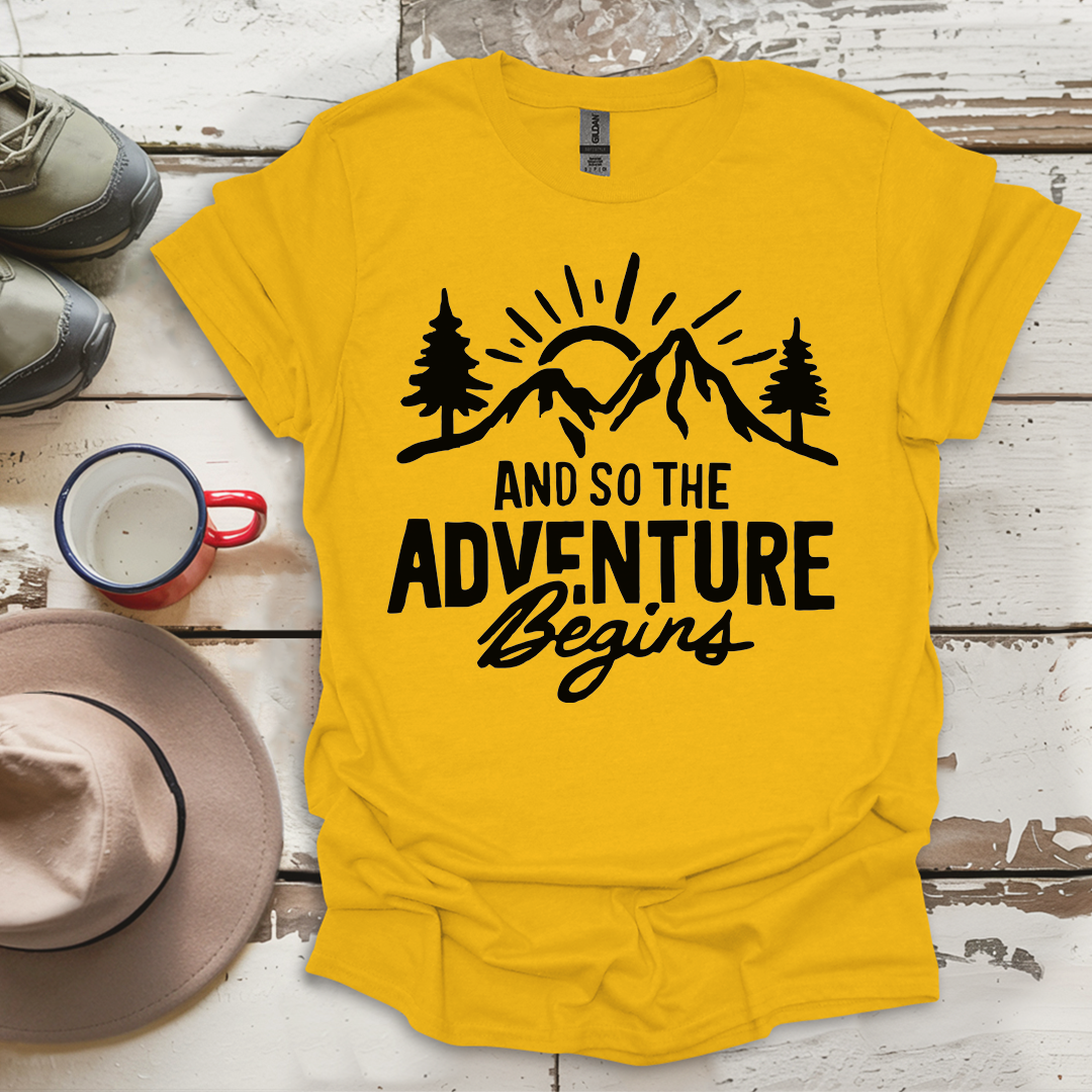 And So The  advunture begin V1 T-Shirt